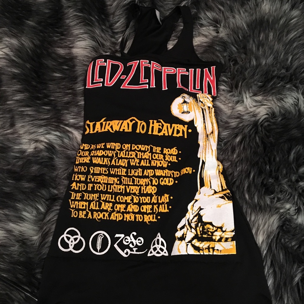 NWOT Led Zeppelin tank.